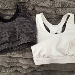 Tek Gear Women's Black and White Sports Bras size small